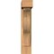 Ekena Millwork Funston Block Smooth Bracket w/ Offset Brace, Western Red Cedar, 5 1/2"W x 16"D x 28"H BKT0604X16X28FST05SWR - alternate 4